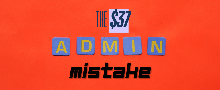 The  Zoho Admin Mistake