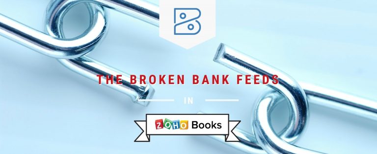 Zoho Books Bank Feeds Broken