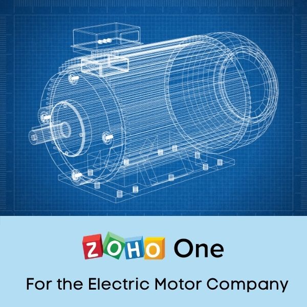 Zoho One Implementation for the Industrial Electric Motor Repair Company