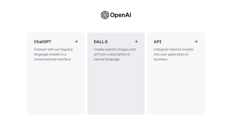 OpenAI after signing in