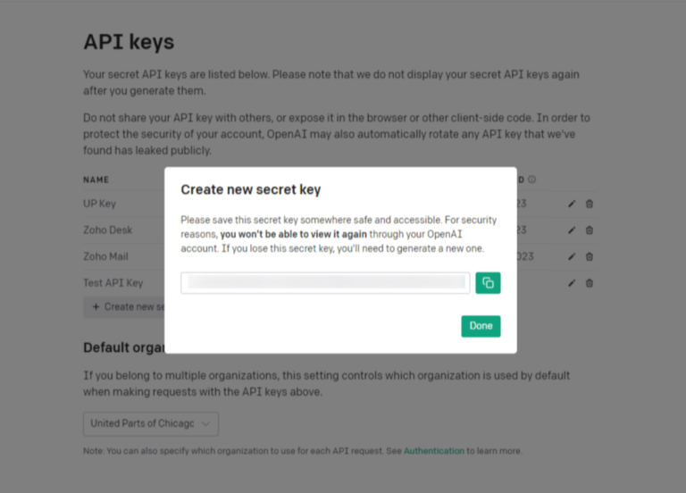 10. How To Create OpenAI API Keys And Set Up A Paid Account — United ...