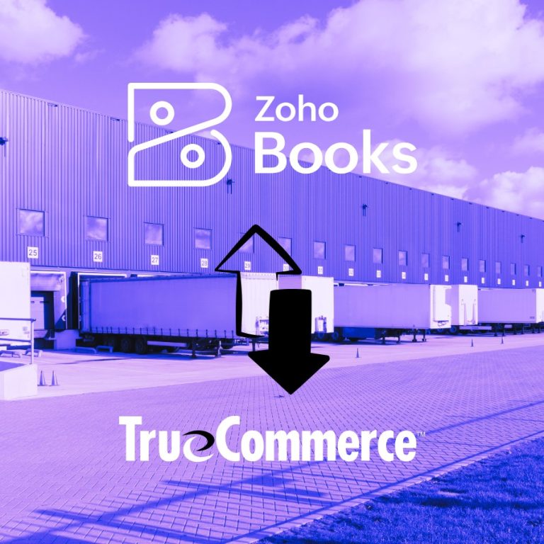 Zoho Books EDI Integration with TrueCommerce