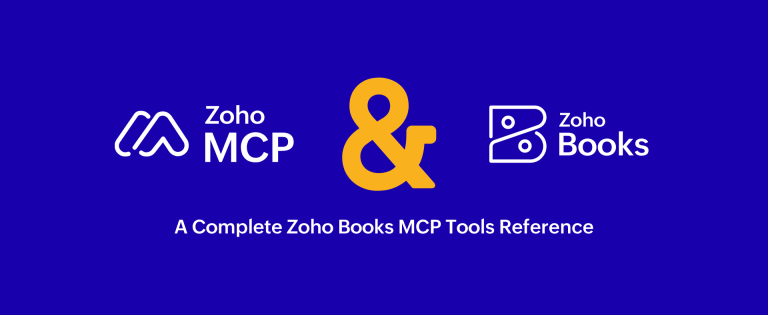 Zoho Books MCP Tools Reference List