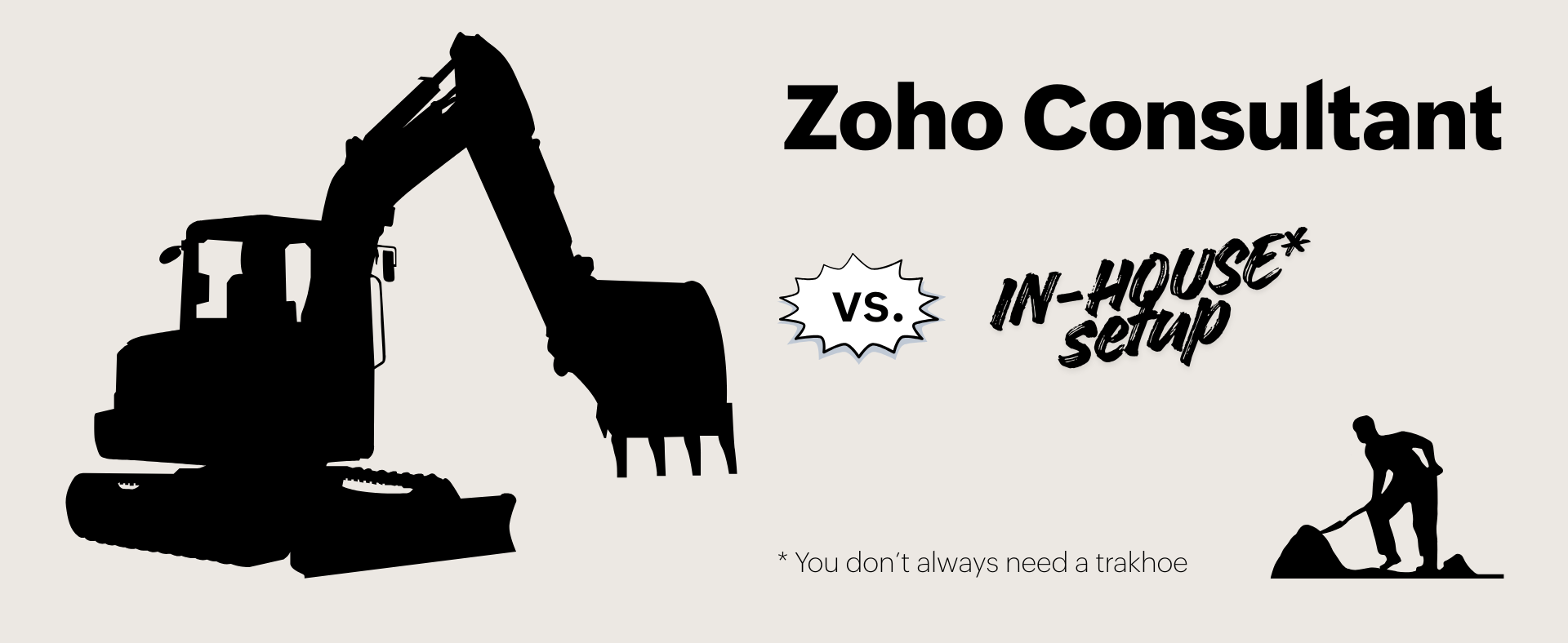 Zoho Consultant vs. In-house Setup