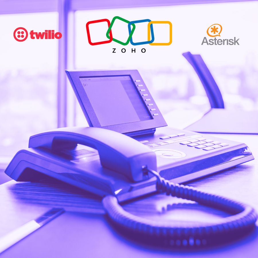 6. Zoho CRM Phone Integration with Asterisk and Twilio