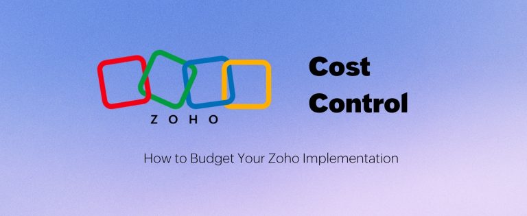 Zoho Implementation Cost